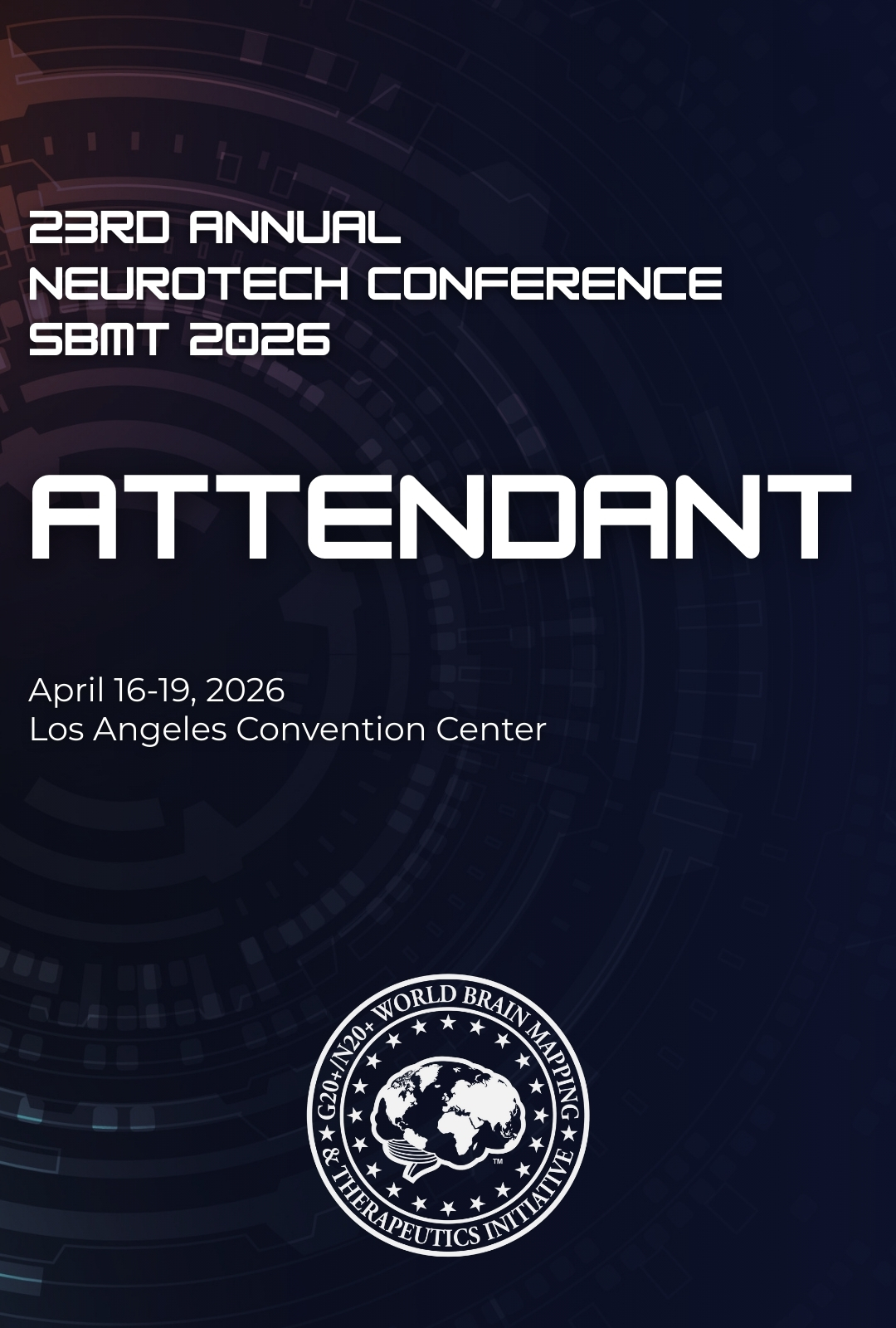 Attendant Card