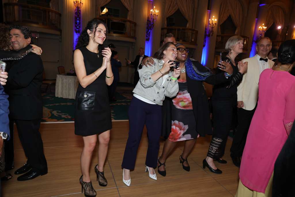 Artists and guests at a past WBMF event